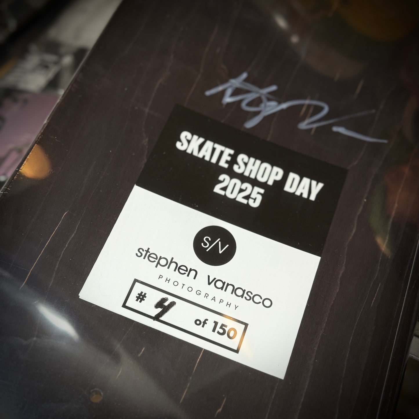 2025 Skate Shop Day X Visual Stephen Vanasco Love Deck