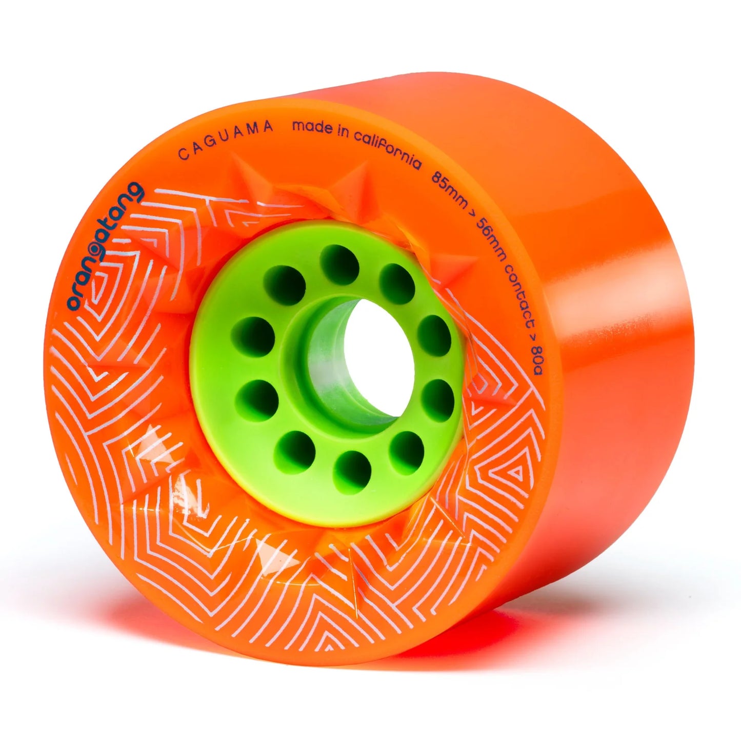 Orangatang 85mm 80a Caguama Wheels - Orange