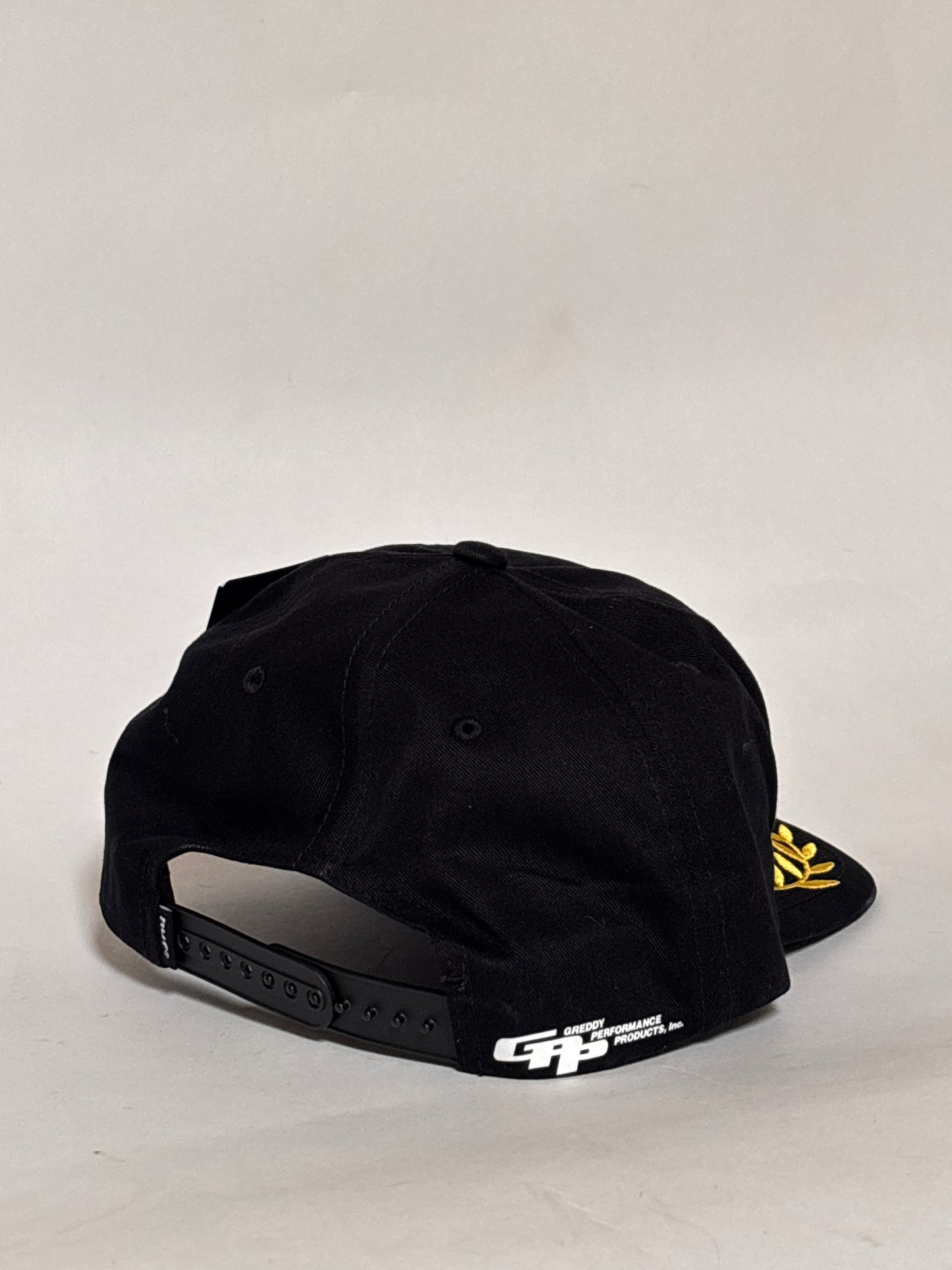 HUF x GReddy Team Snapback Hat - Black
