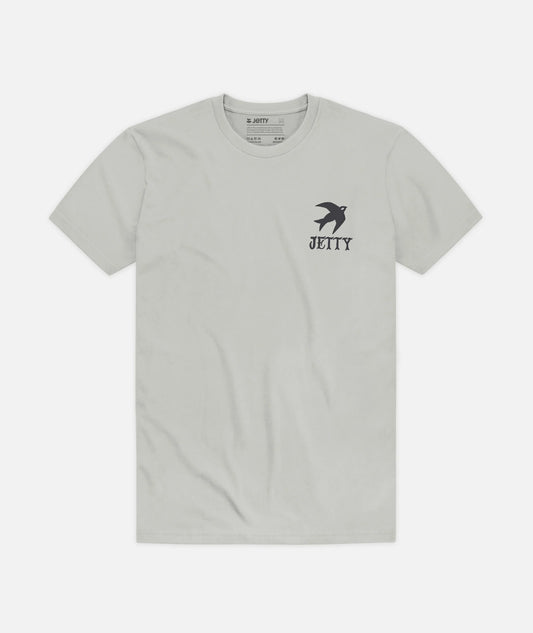 Eastwing Tee - Heather Cement