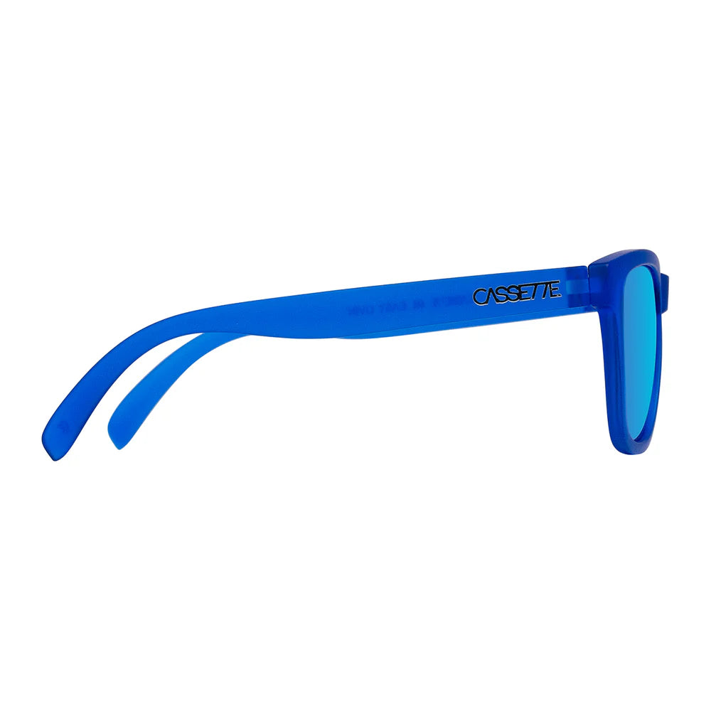 Cassette Optics Easy Livin Sunglasses - Indigo Heat / Blue Mirror Polarized Lens