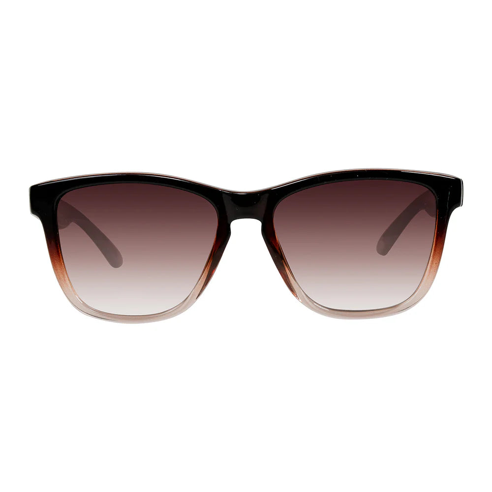 Cassette Optics Easy Livin X Sunglasses - Whiskey Fade / Polarized Brown Gradient Lens