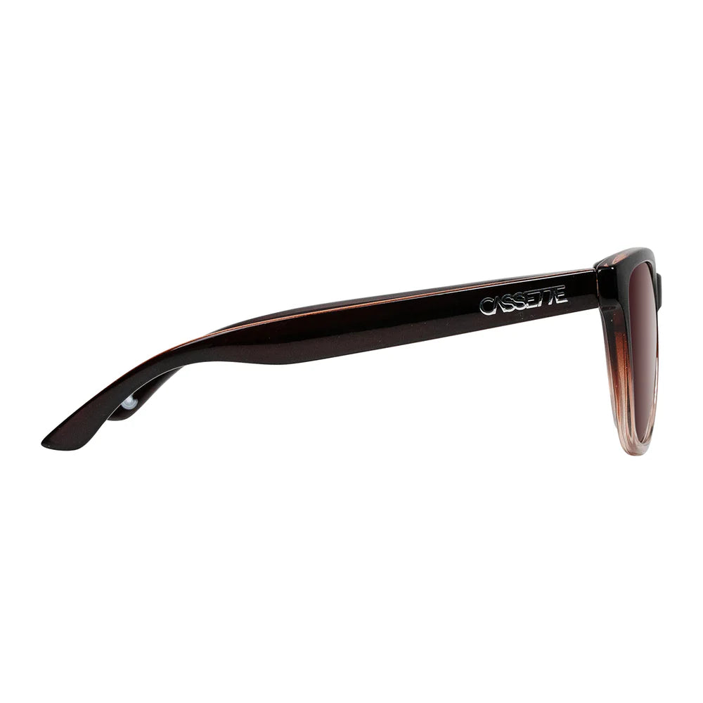 Cassette Optics Easy Livin X Sunglasses - Whiskey Fade / Polarized Brown Gradient Lens