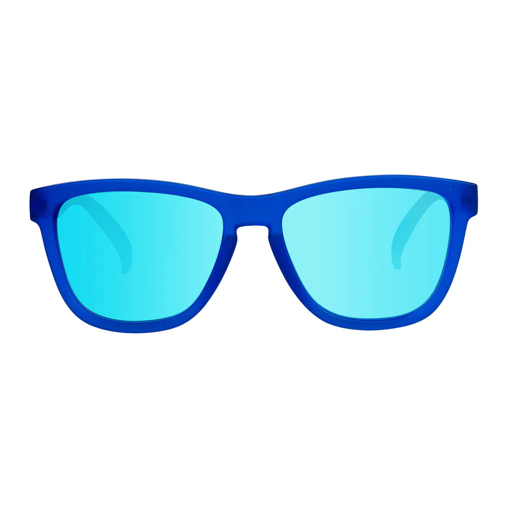 Cassette Optics Easy Livin Sunglasses - Indigo Heat / Blue Mirror Polarized Lens