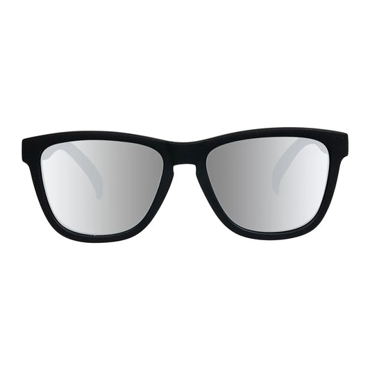 Cassette Optics Easy Livin Sunglasses - Matte Black / Chrome Mirror Polarized Lens
