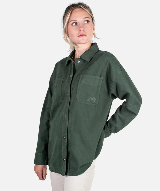 Eden Overshirt Jacket - Green