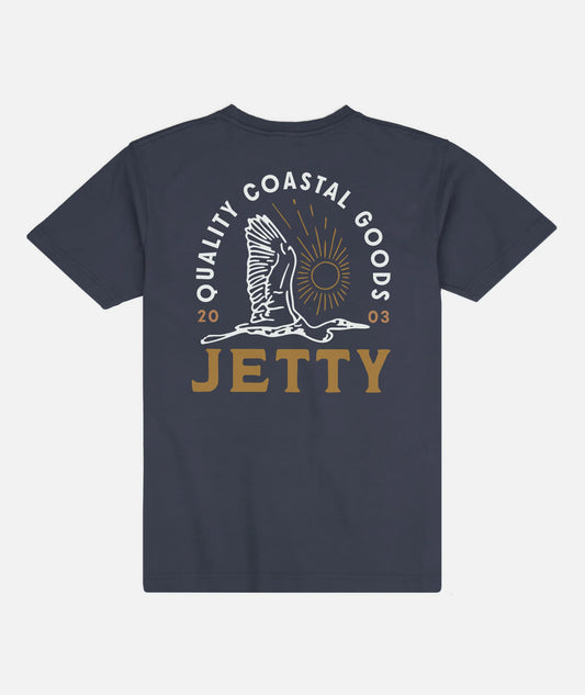 Egret Tee - Navy