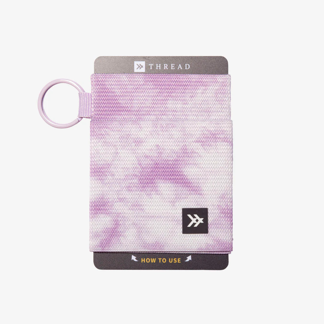 Thread Elastic Wallet - Haze (Lavender)