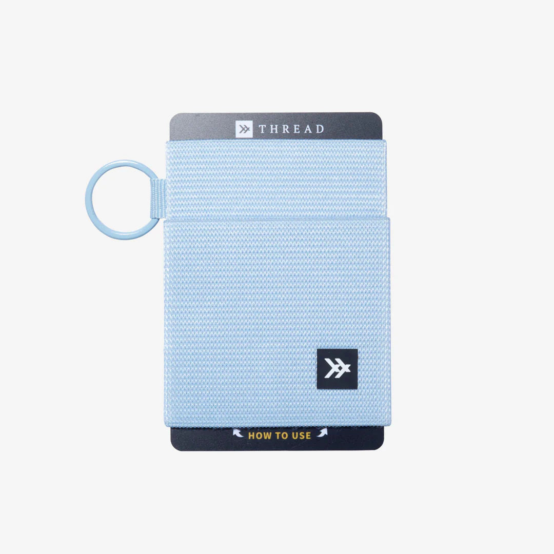 Thread Elastic Wallet - Light Blue