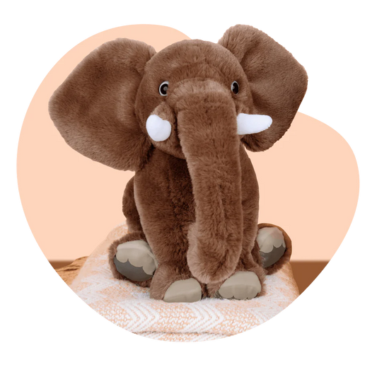 Fahlo Animal Tracking The Expedition Plush - Elephant