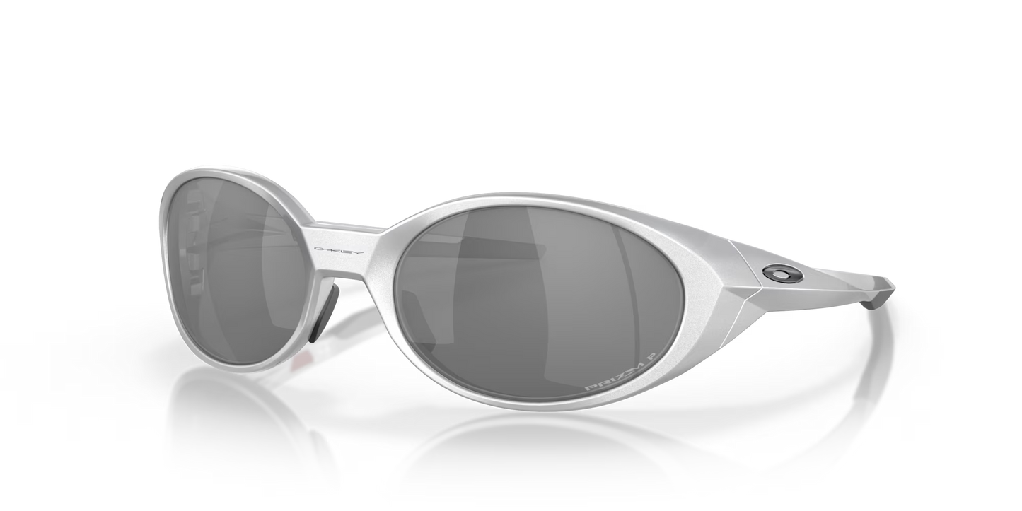 Eyejacket Redux Silver w/ Prizm Black Polarized