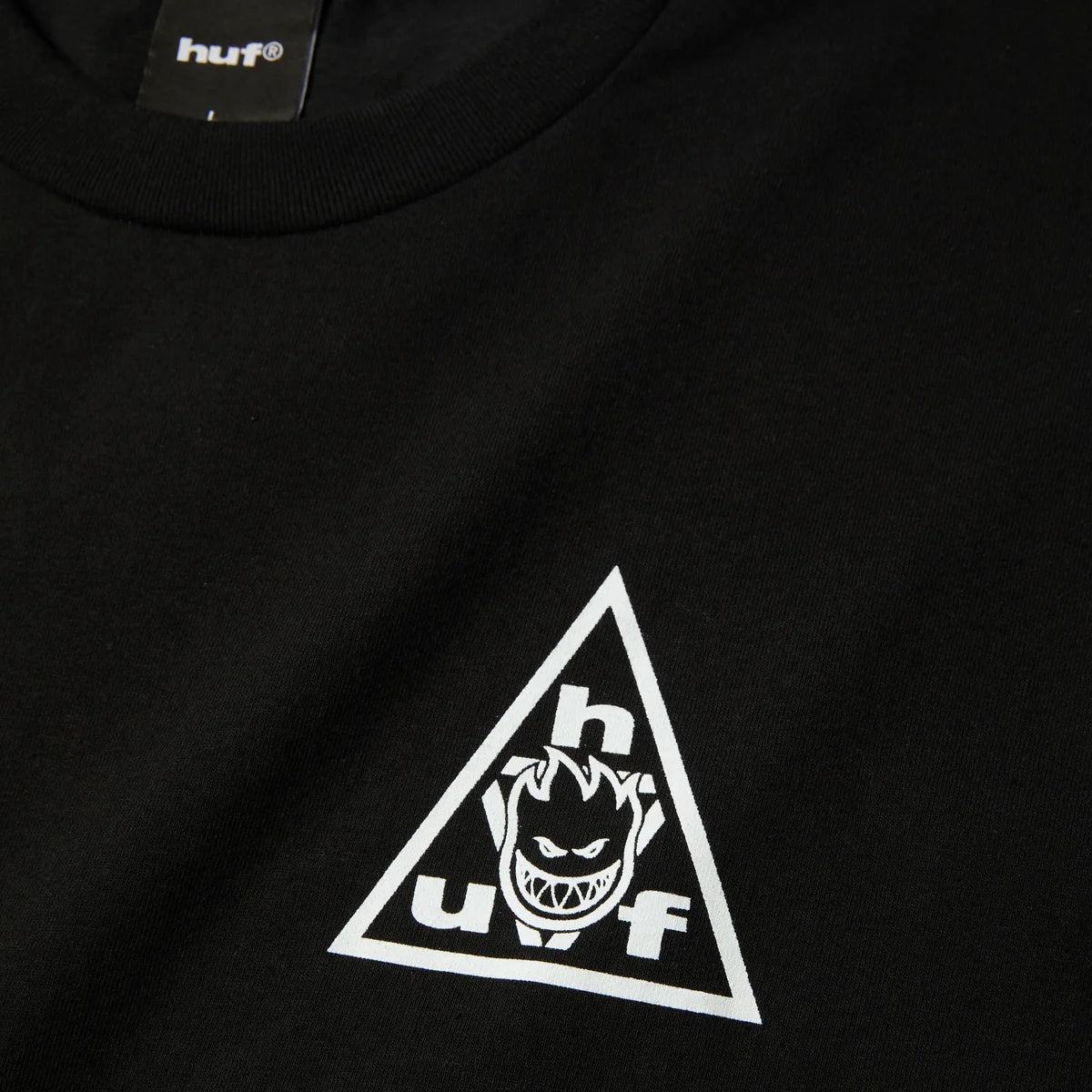HUF x Spitfire Sticker TT SS Tee - Black