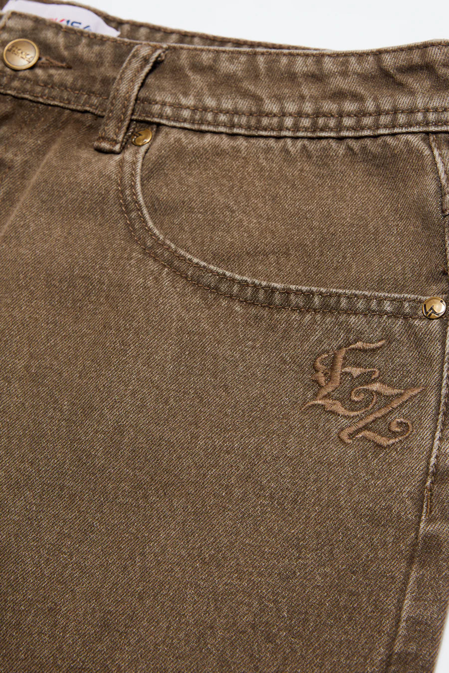 Ezekiel Kerry Getz Jean Short Denim Jort - Denim Sand