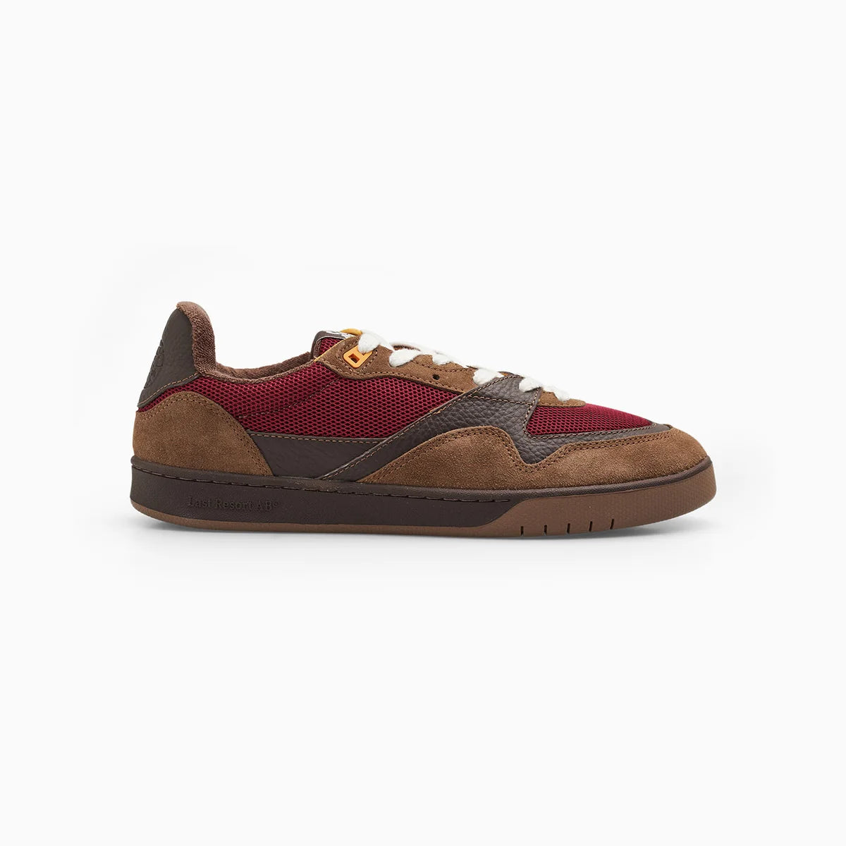 Last Resort CM002 Lo Suede/Leather/Mesh - Burgundy/Brown