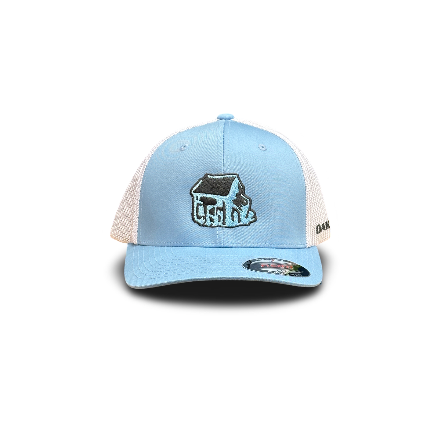 Oakley X Shack Golf Cresting Trucker Hat - Light Blue