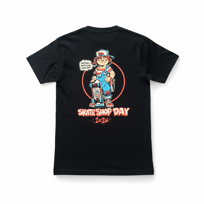 Deluxe x Surf Shack Skateshop Day 2026 Shop Keeper Limited Release Tee