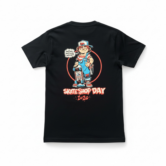 Deluxe x Surf Shack Skateshop Day 2026 Shop Keeper Limited Release Tee