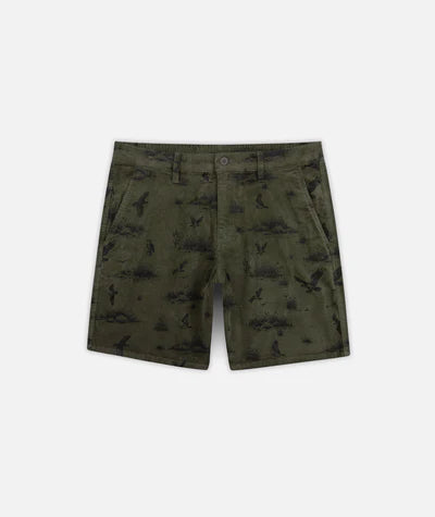 Midship Cord Walkshort Short - Green