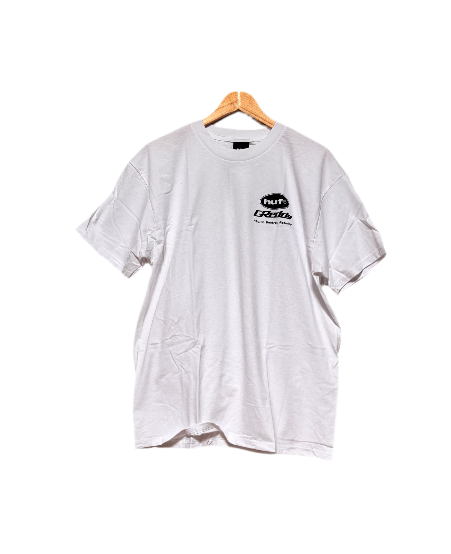 HUF x GReddy Parts S/S Tee - White