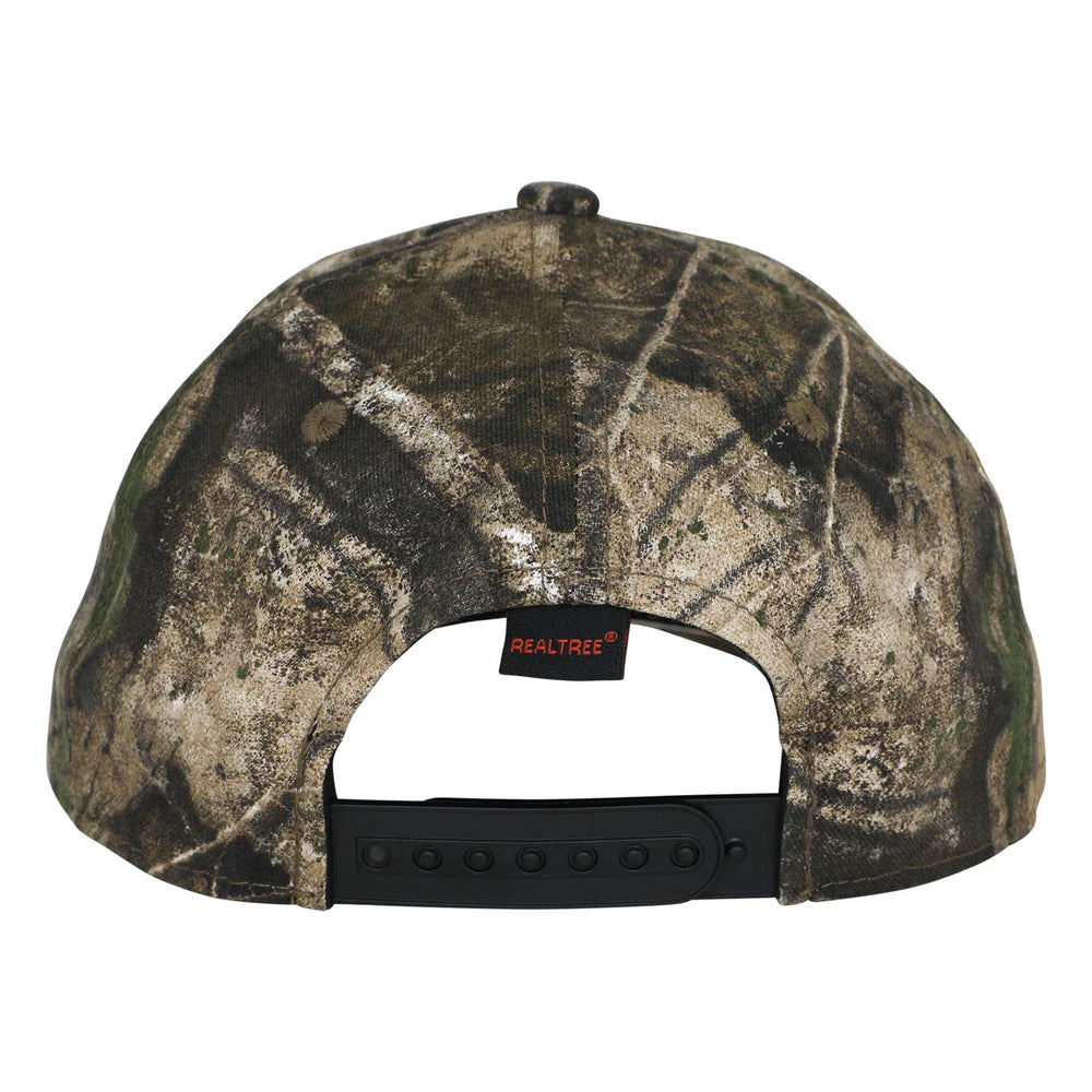 Independent Realtree APX Structured Snapback Hat - Black