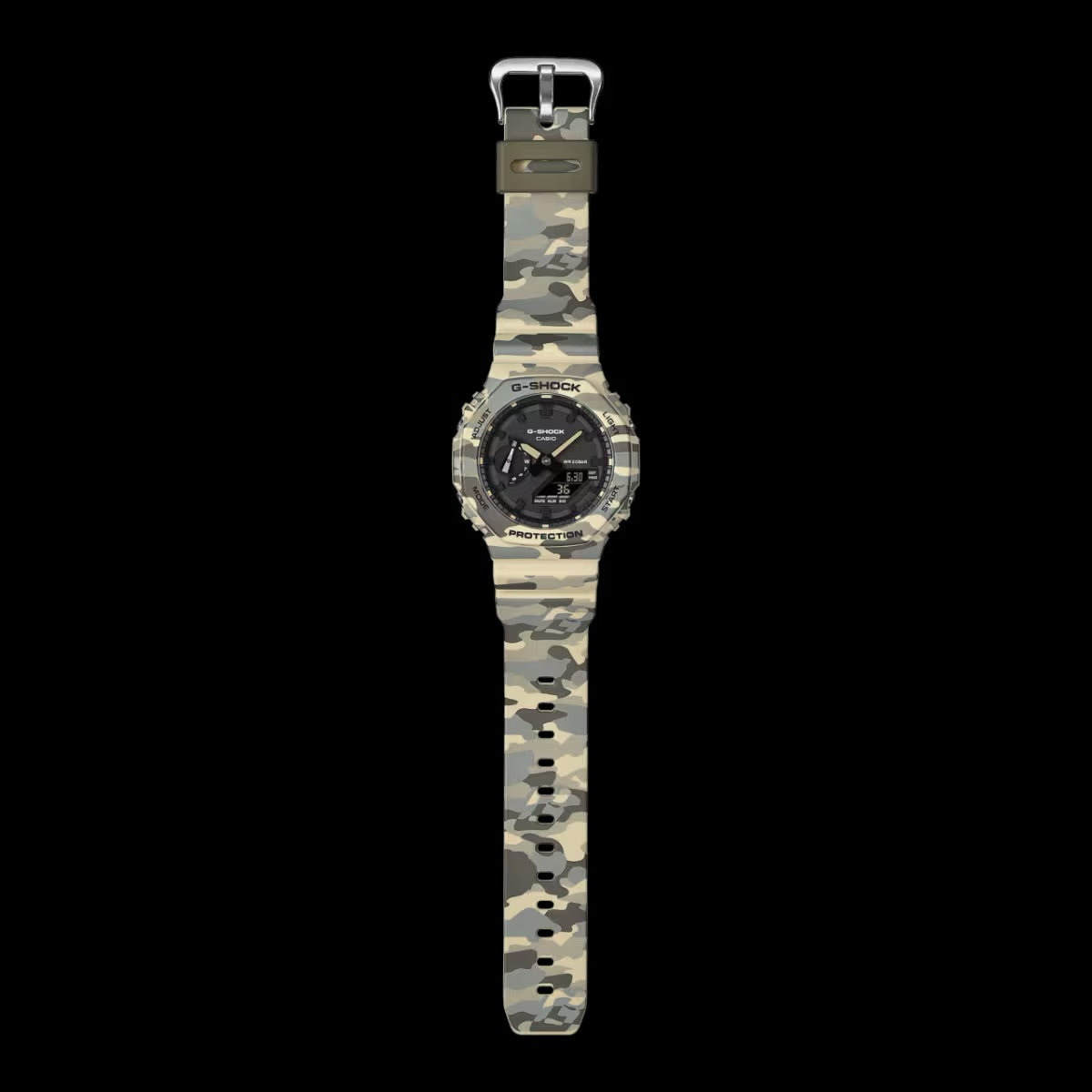G-Shock GA2100CM-5A Analog-Digital Camo Watch
