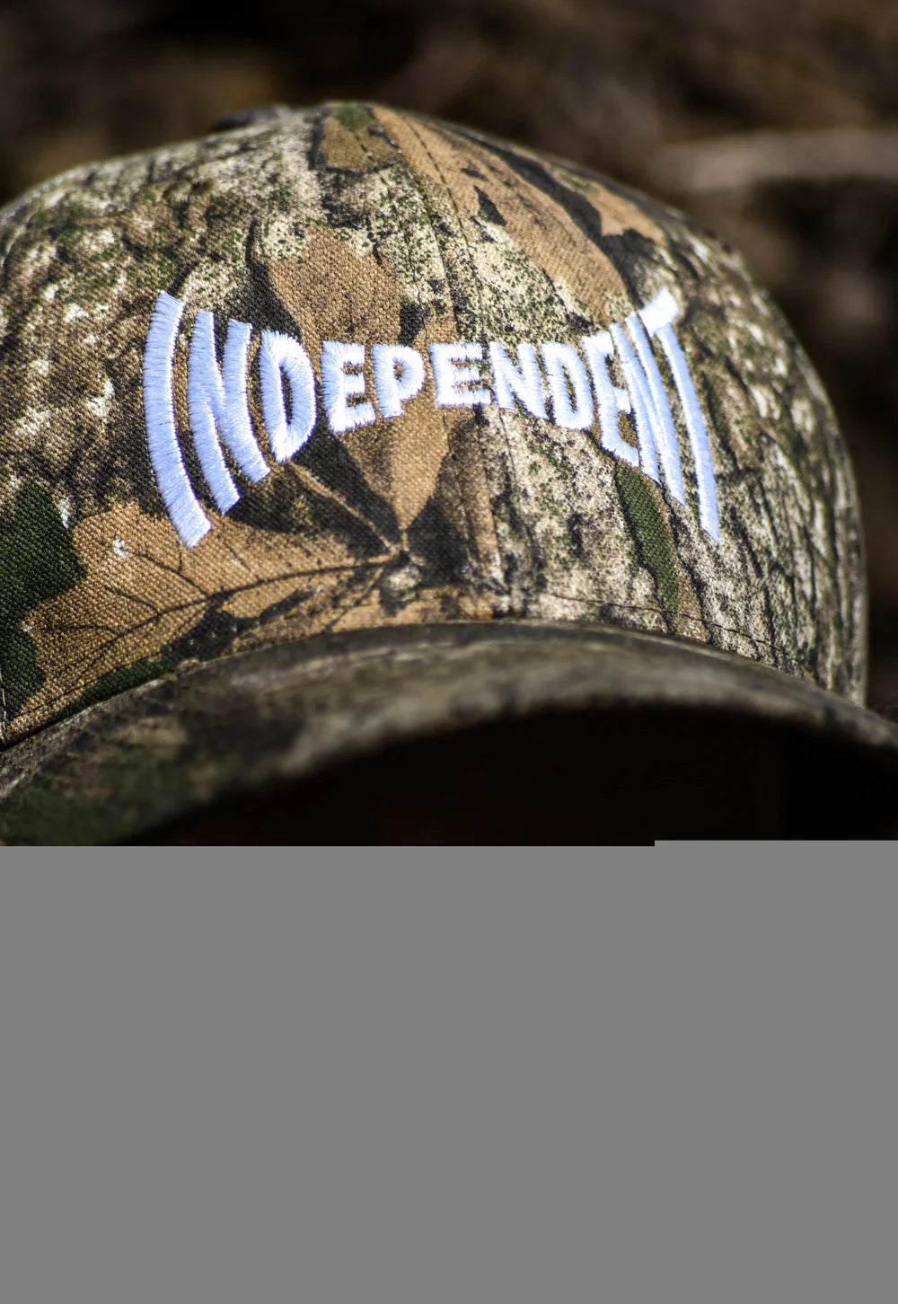 Independent Realtree APX Structured Snapback Hat - Black