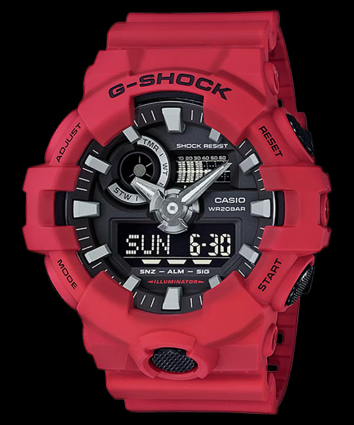 G-Shock GA700-4A Analog-Digital Watch