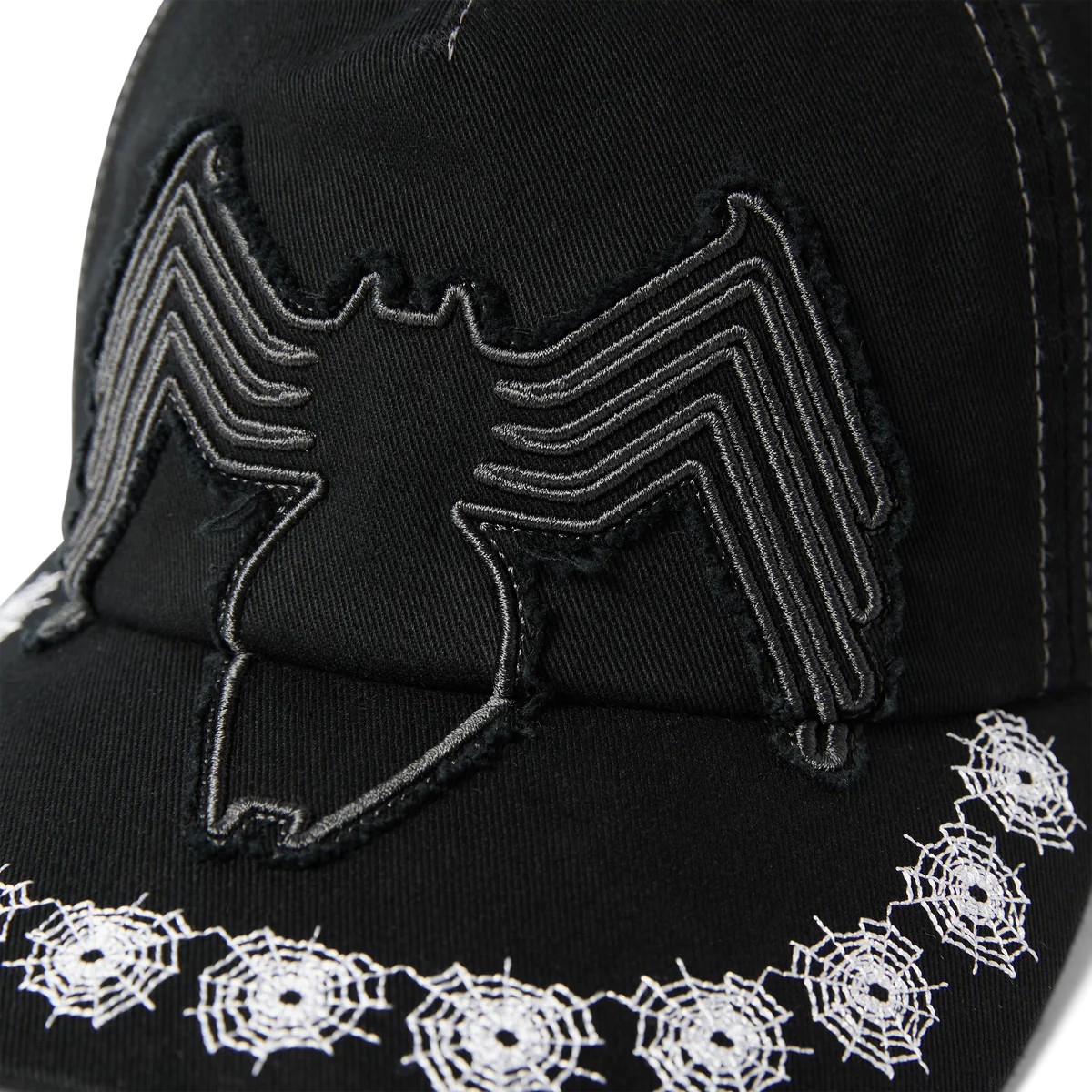 HUF Venom Washed SnapBack Hat - Washed Black