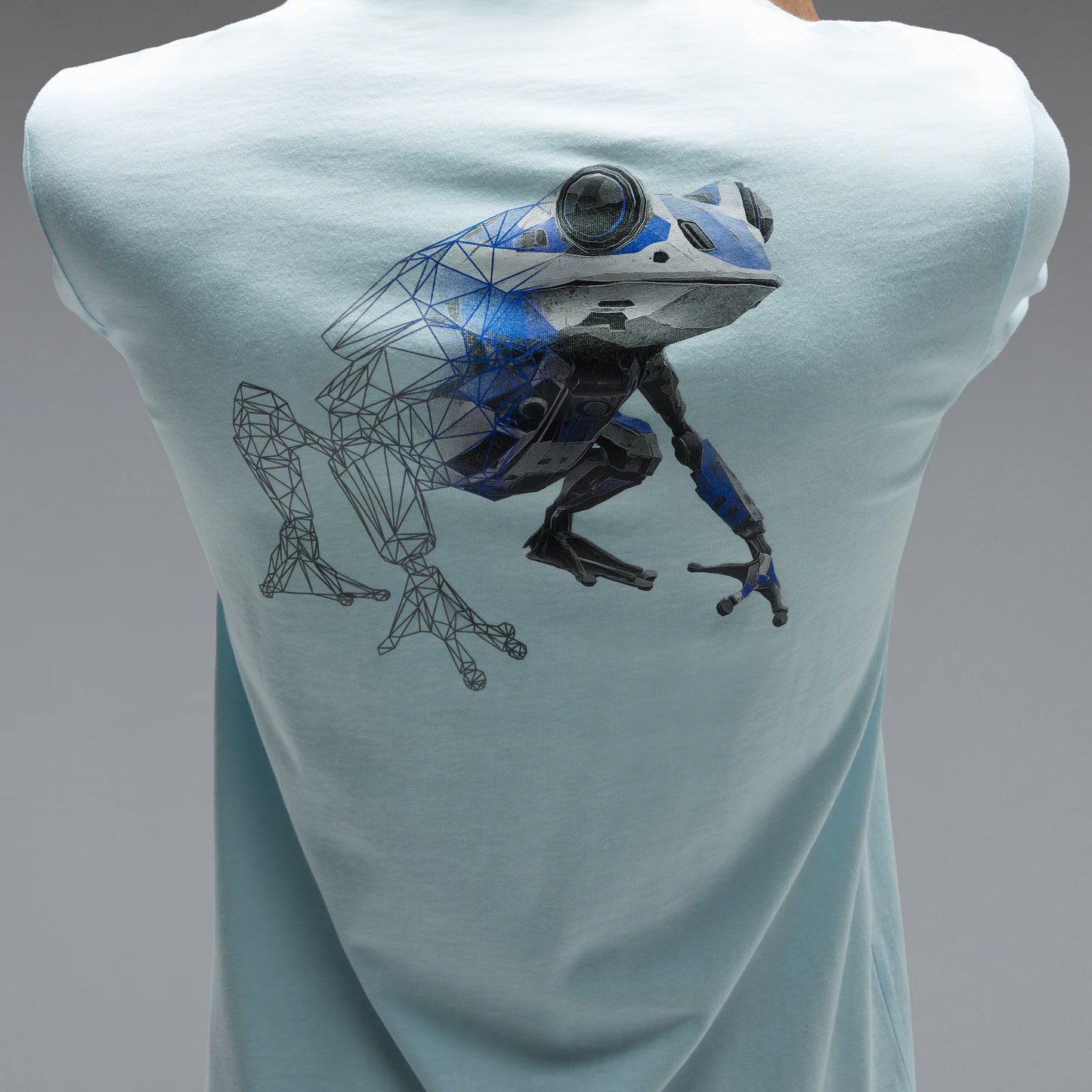 Futurescape Frog Tee - Frost