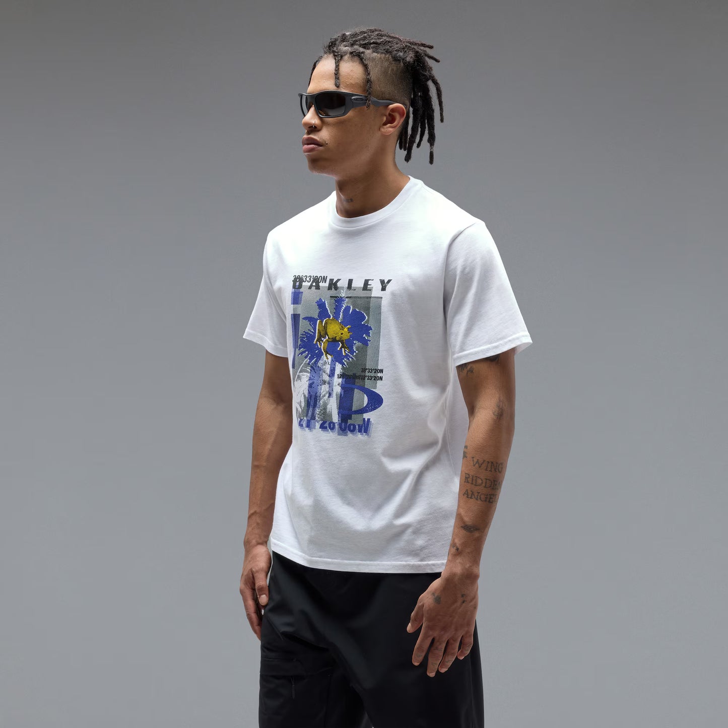 Futurescape Frog Tee - White