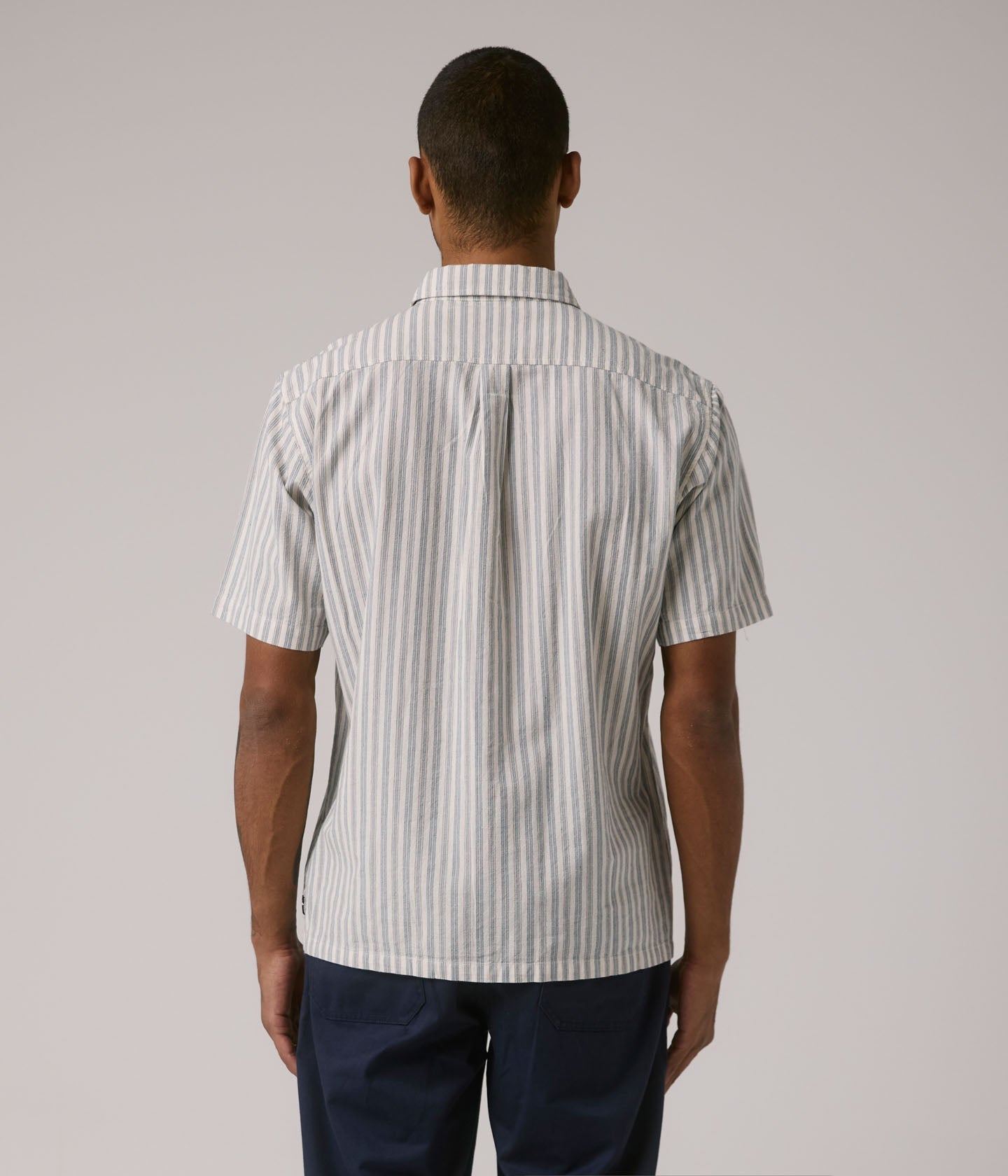 Former Reynolds Striped S/S Shirt - Bone