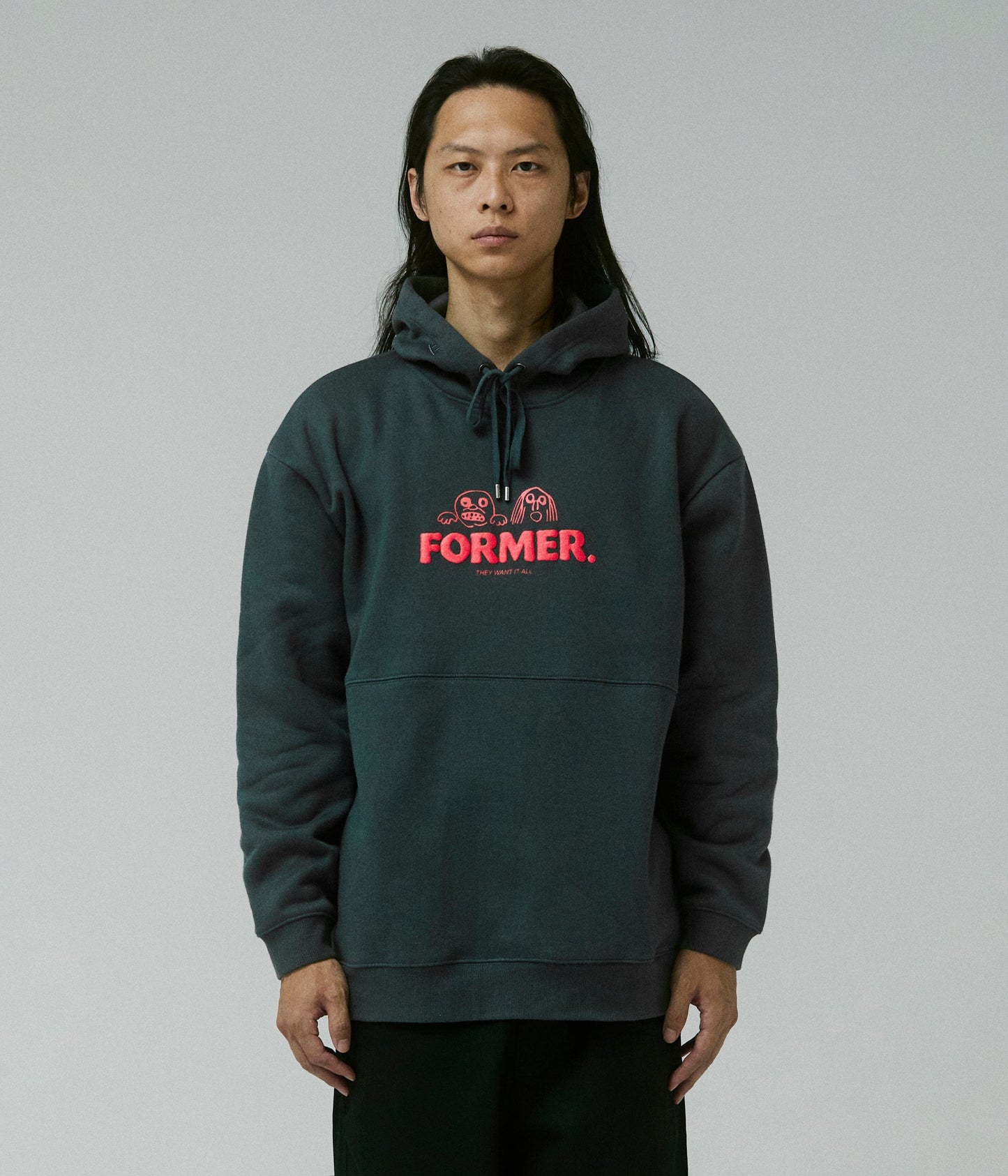 Former Want It All Hoodie - Petrol