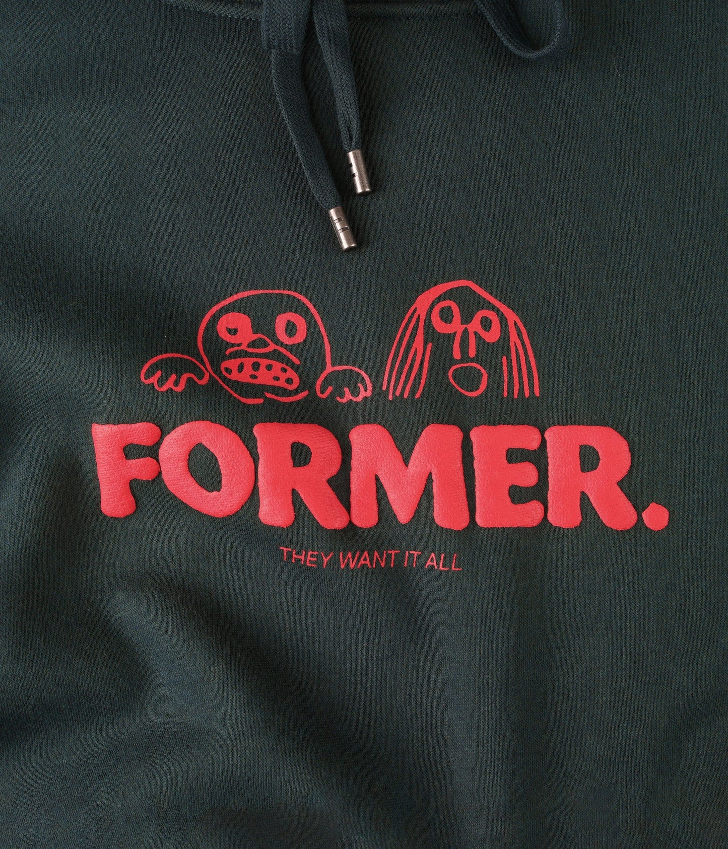 Former Want It All Hoodie - Petrol