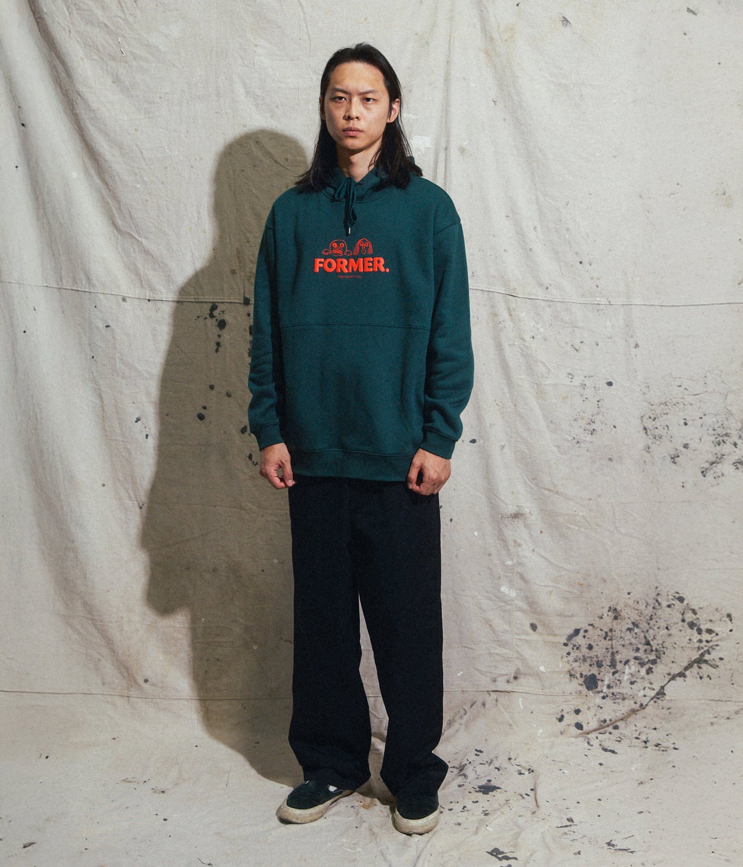 Former Want It All Hoodie - Petrol