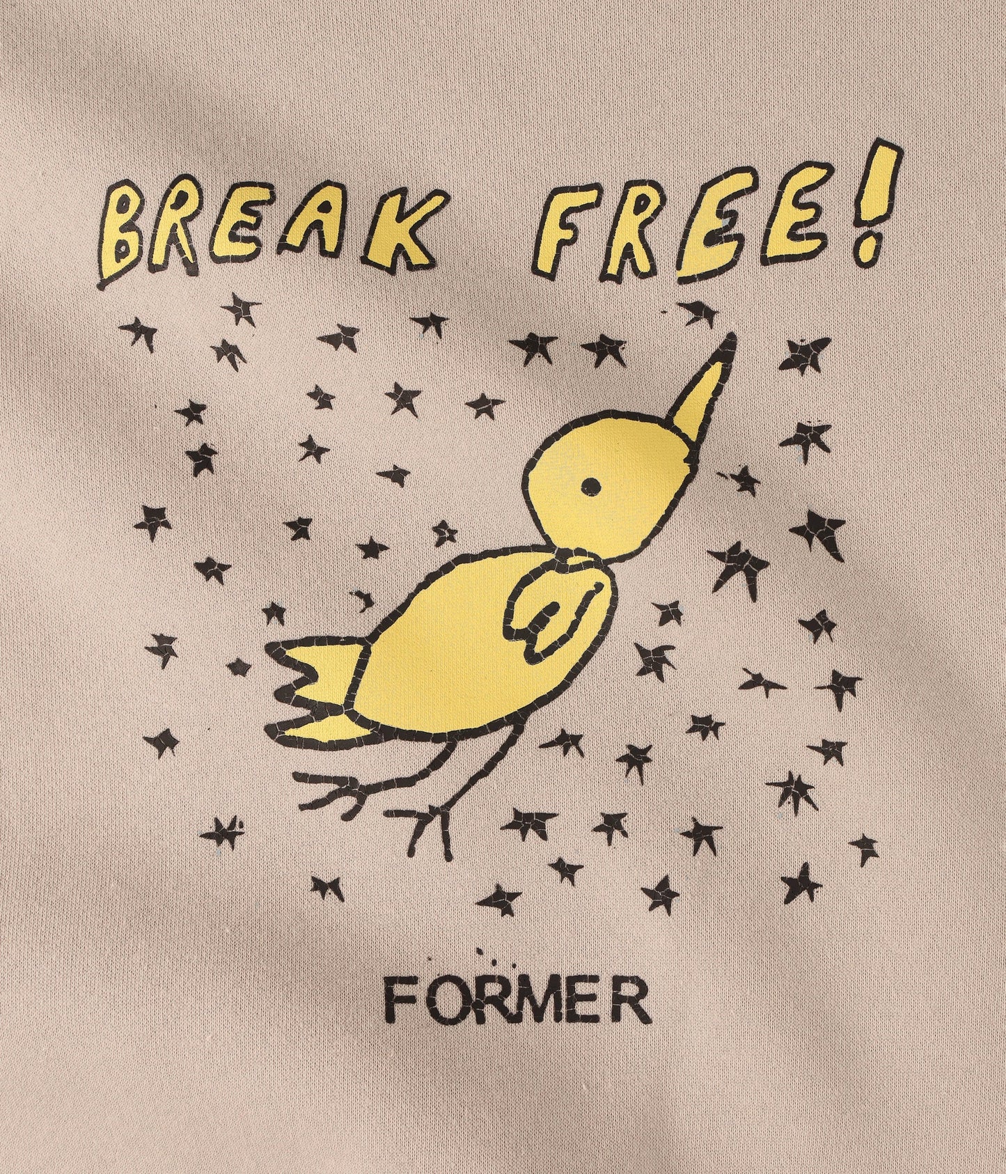 Former Break Free Crewneck Sweatshirt - Bone