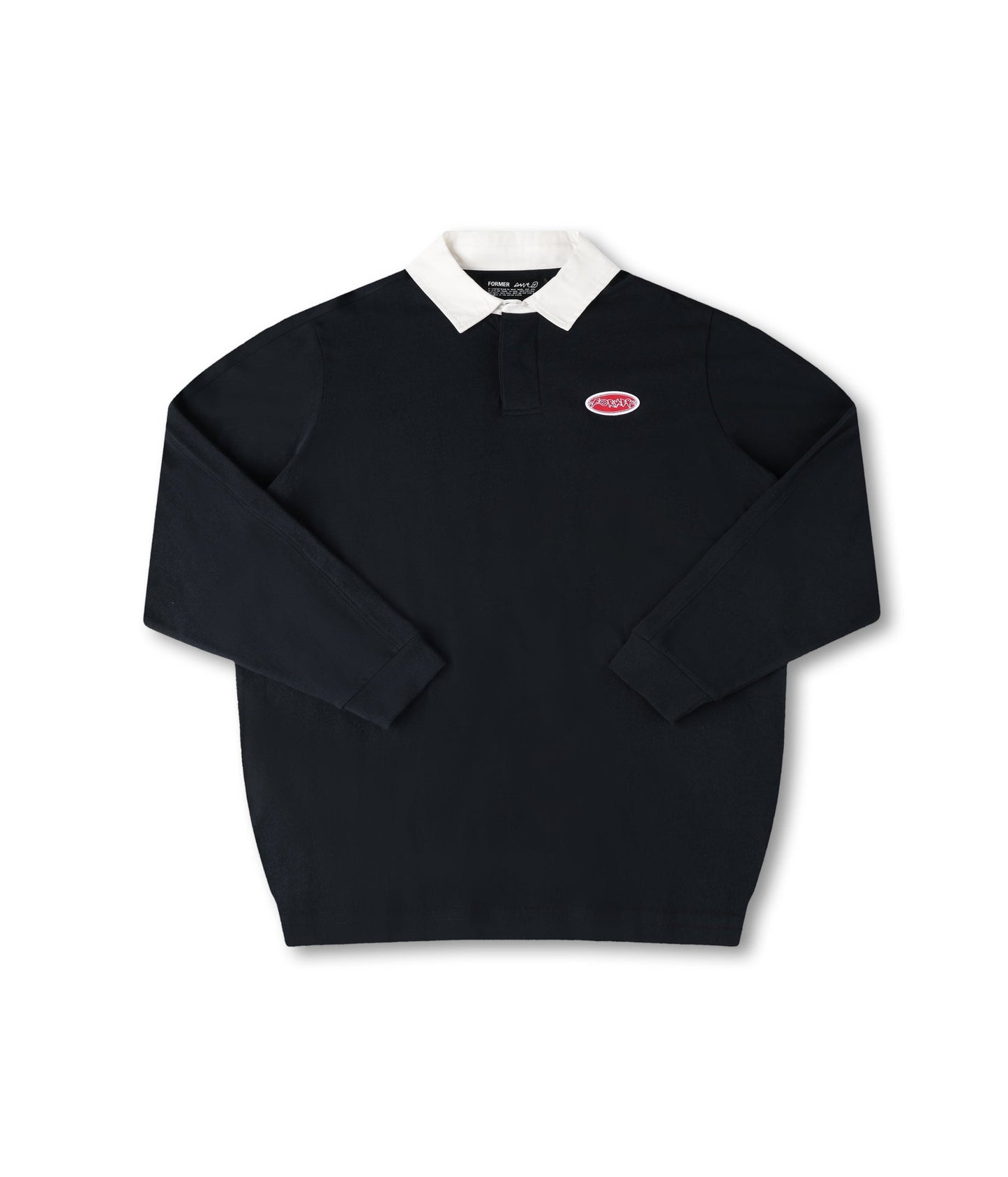 Former Reynolds Flatline Rugby Polo - Black