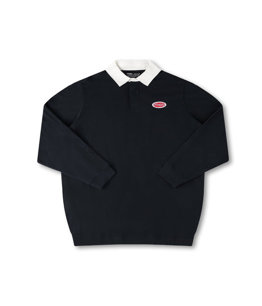 Former Reynolds Flatline Rugby Polo - Black