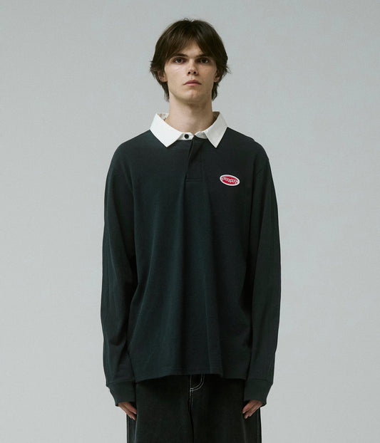 Former Reynolds Flatline Rugby Polo - Black