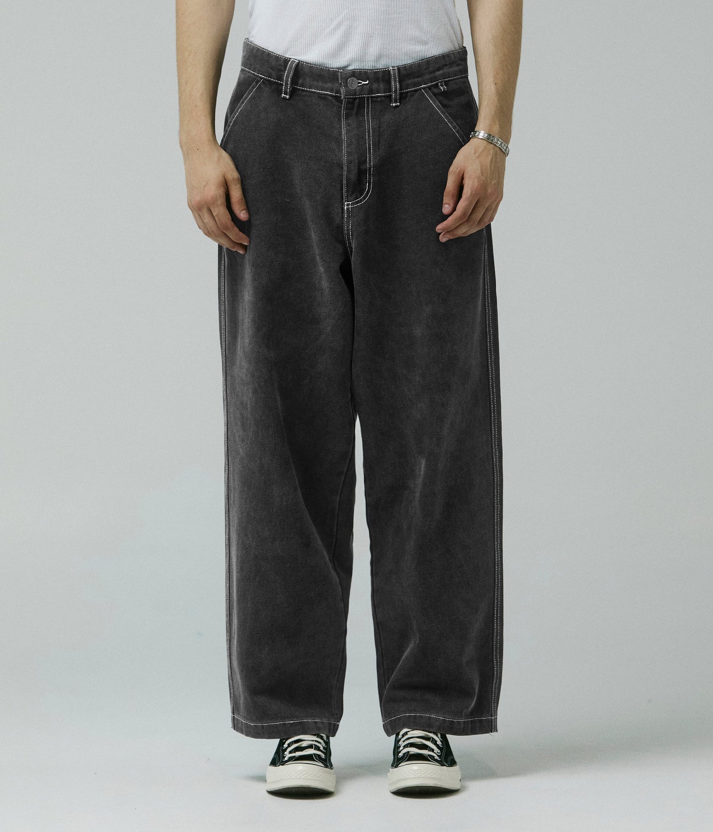 Former Reynolds Flatline Denim Pant - Washed Black