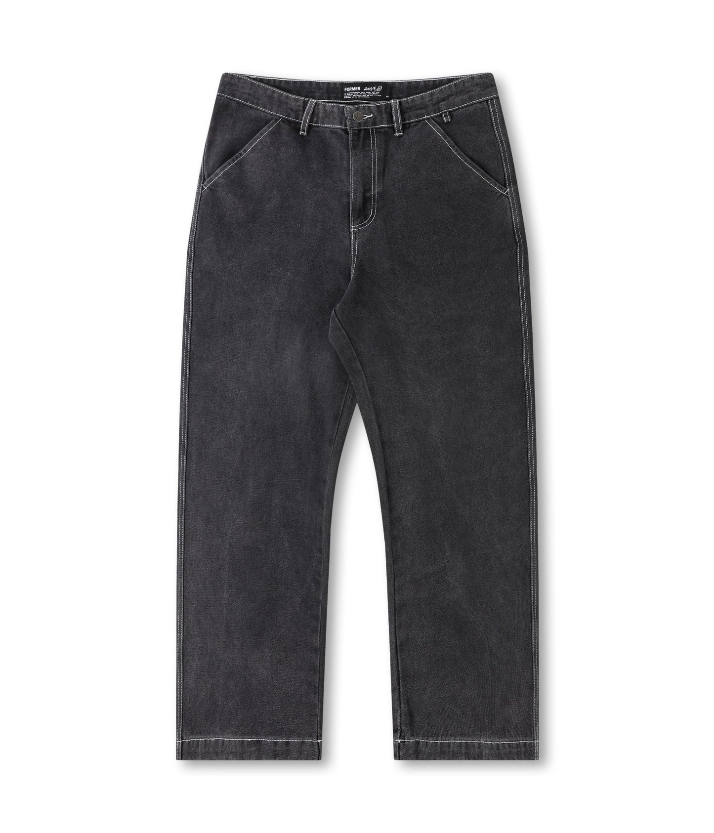 Former Reynolds Flatline Denim Pant - Washed Black