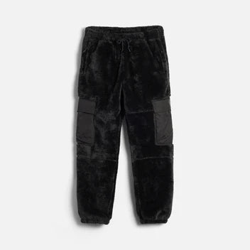 Autumn High Pile Bask Pant - Black