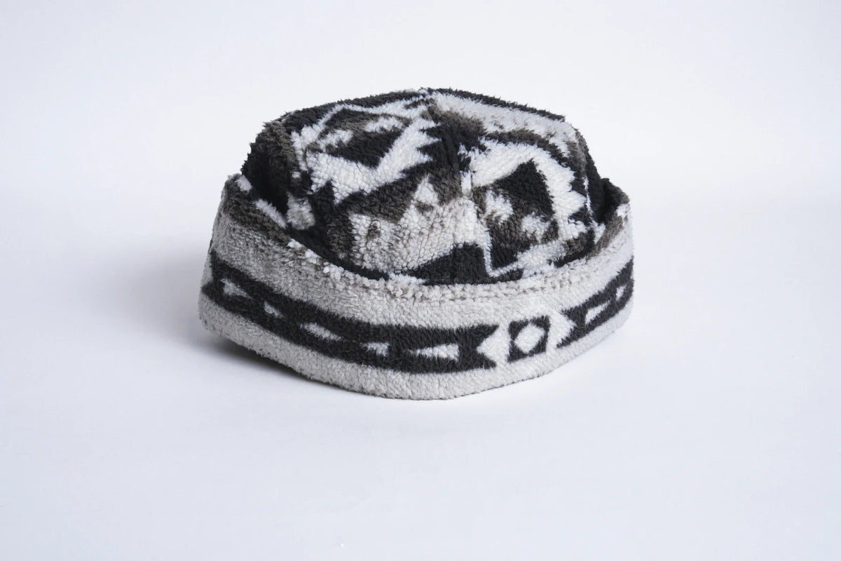 Autumn Fleece Flap Cap - Black
