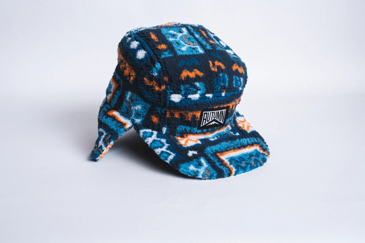 Autumn Fleece Flap Cap - Slate