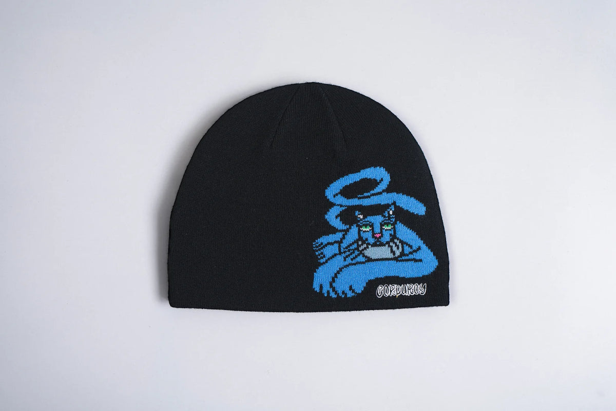 Autumn Blue Cat By Jamie Lynn - Black