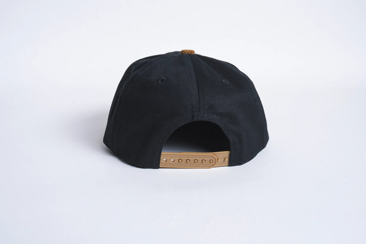 Autumn MIXED SIX PANEL SNAPBACK BLK A27072-01
