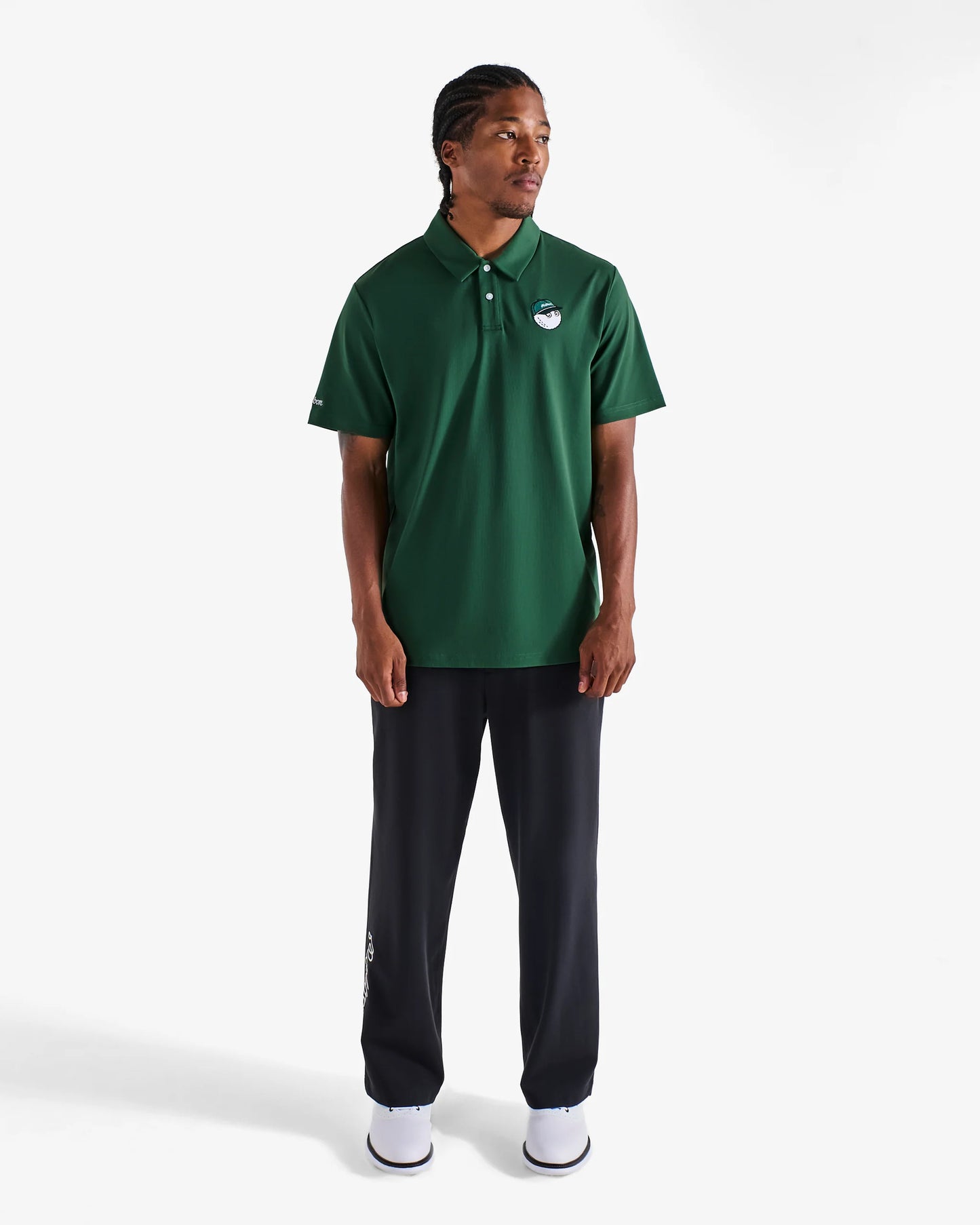 Fairway Baldwin Polo - Forest Green