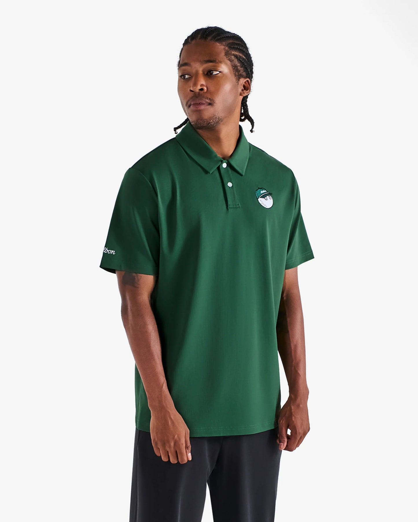 Fairway Baldwin Polo - Forest Green