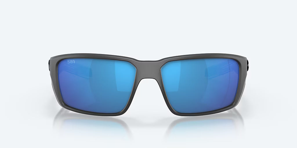 Fantail Pro Matte Gray w/ Blue Mirror 580G