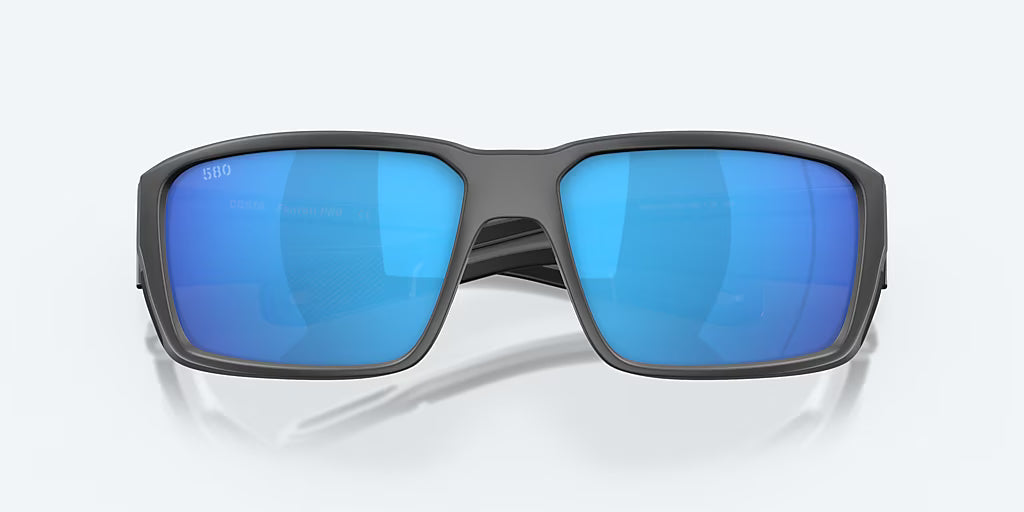 Fantail Pro Matte Gray w/ Blue Mirror 580G
