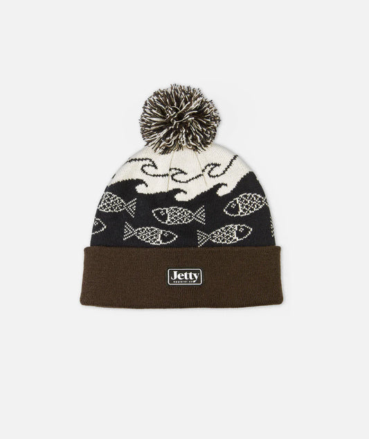 Fisheries Logo Beanie - Navy